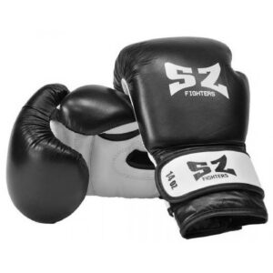 SZ Fighters - Боксови ръкавици (Изкуствена кожа) - черен цвят