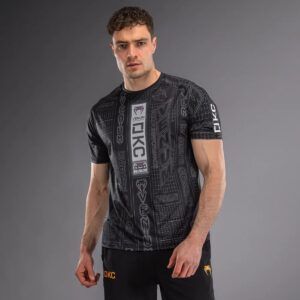 Тениска Karate Combat by Venum Dry-Tech T-Shirt – Black/Grey