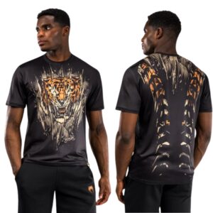 Тениска Venum Tiger Dry Tech Black/Neon Orange