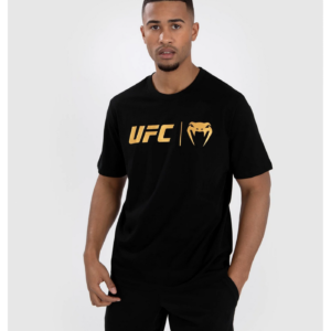 Тениска - UFC Venum Classic T-Shirt - Black/Gold​