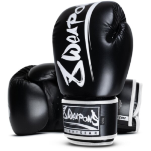 Боксови ръкавици - 8 WEAPONS - Unlimited 2.0 Boxing Gloves - Black/White
