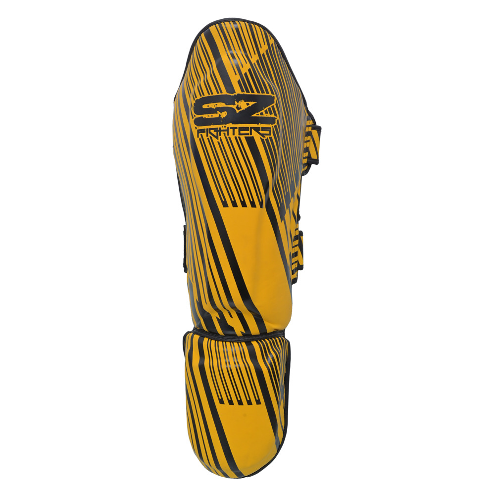 SZ Fighters - Тай Протектори за Крака Plasma 2.0 Yellow-Black - Image 2