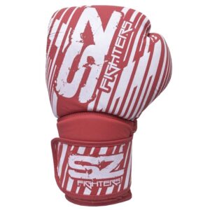 SZ Fighters - Боксови ръкавици естествена кожа - Plasma 2.0 Moroone - White