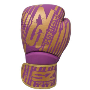 SZ Fighters - Боксови ръкавици Естествена кожа - Plasma 2.0 - Purple/Gold​