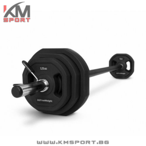 Комплект за body pump - лост с тежести