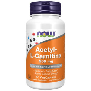 NOW Foods - Acetyl L-Carnitine / 50 капсули