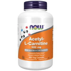 NOW Foods - Acetyl L-Carnitine / 200 капсули