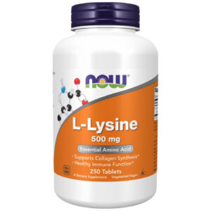 NOW Foods - L-Lysine 500 mg / 250 Таблетки