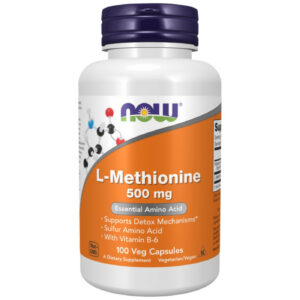NOW Foods - L-Methionine (100 дози) / 100 капсули