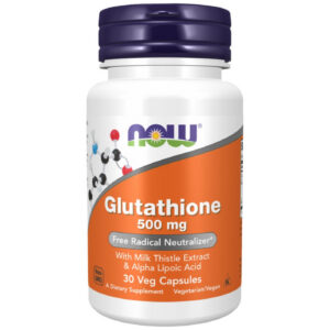 NOW Foods - Glutathione 500 mg (30 дози) / 30 капсули