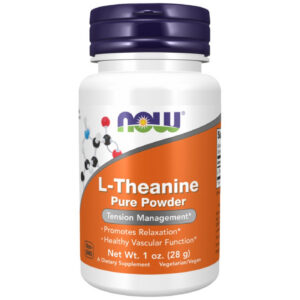 NOW Foods - L-Theanine Pure Powder (93 дози) / 28 грама