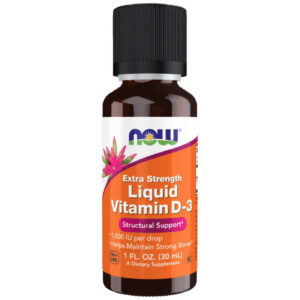 NOW Foods - Liquid Vitamin D-3 / Extra Strength / 1000 IU per drop / 30 мл