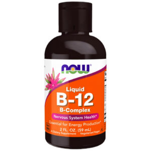 NOW Foods - Liquid Vitamin B-12 (59 дози) / 59 мл