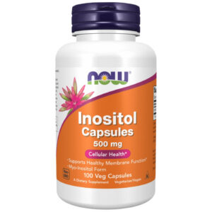 NOW Foods - Inositol 500 mg (100 дози) / 100 капсули