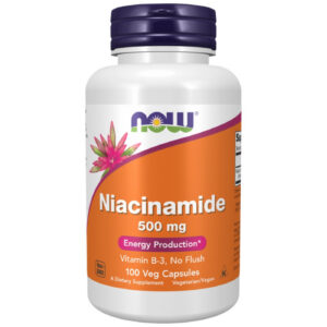 NOW Foods - Niacinamide 500 mg (100 дози) / 100 капсули
