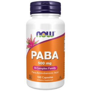 NOW Foods - PABA 500 mg / 100 капсули