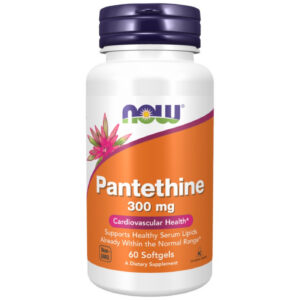 NOW Foods - Pantethine 300 mg (60 дози) / 60 Гел капсули