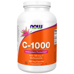 NOW Foods - Vitamin C-1000 / with Bioflavonoids (500 дози) / 500 капсули