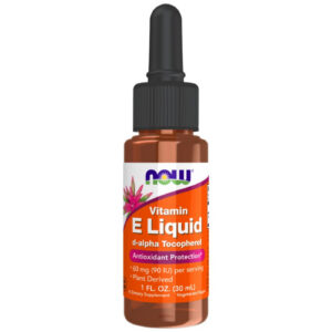 NOW Foods - Natural Vitamin E Liquid | d-alpha Tocopherol (150 дози) / 30 мл