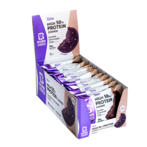 BORN WINNER Slim High 50% Protein Cookie Double Chocolate Chip 12x75 гр