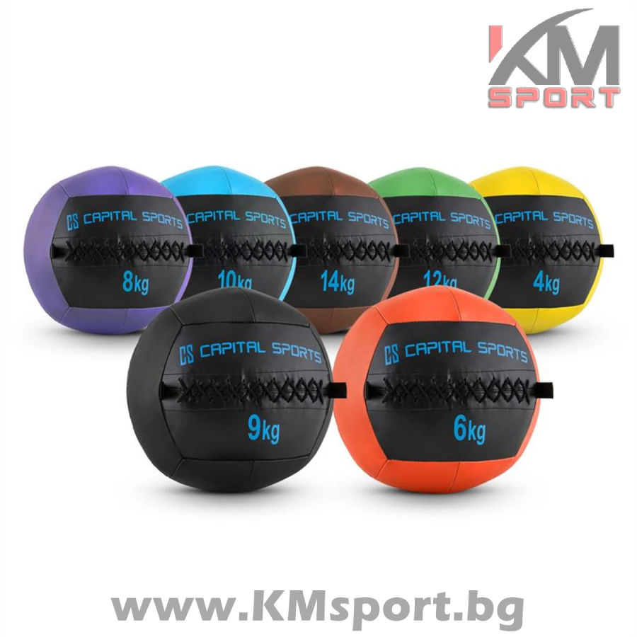 Медицинска топка 5 кг, Ф36 см - Image 3