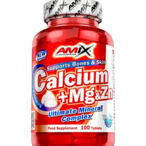 AMIX Calcium + Mg & Zn 100 Tabs.