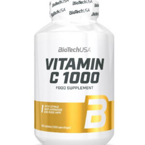BIOTECH USA Vitamin C 1000mg. Bioflavonoids / 100 Tabs. / 100g