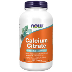 NOW Foods - Calcium Citrate with Minerals & Vitamin D-2 300 mg (125 дози) / 250 Таблетки