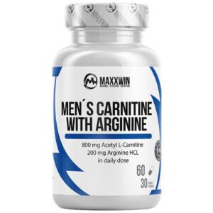 MAXXWIN - Men's Carnitine with Arginine | Acetyl L-Carnitine + L-Arginine / 60 капсули, 30 дози