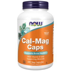 NOW Foods - Cal-Mag Caps (120 дози) / 240 капсули