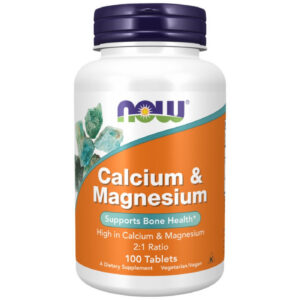 NOW Foods - Calcium & Magnesium 2:1 (50 дози) / 100 Таблетки