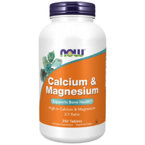 NOW Foods - Calcium & Magnesium 2:1 (125 дози) / 250 Таблетки