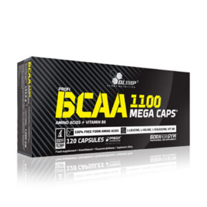 OLIMP - BCAA Mega Caps 1100 mg / 120 Caps (20 дози) / 200g