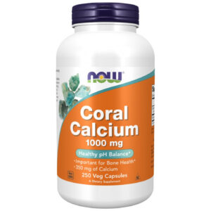 NOW Foods - Coral Calcium 1000 mg (250 дози) / 250 капсули