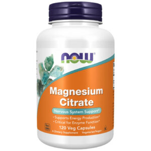 NOW Foods - Magnesium Citrate 400 mg (40 дози) / 120 капсули