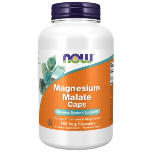 NOW Foods - Magnesium Malate 840 mg (180 дози) / 180 капсули