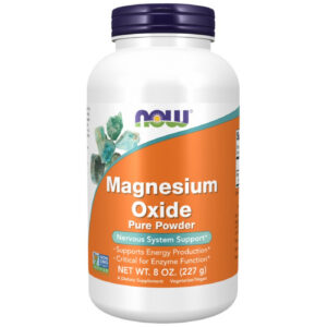 NOW Foods - Magnesium Oxide Powder (454 дози) / 227 грама