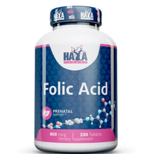 HAYA LABS Folic Acid 800 mcg / 250 Tabs