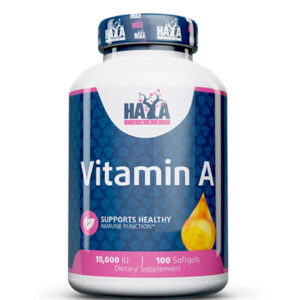 HAYA LABS Vitamin A 10000 IU / 100 Softgels