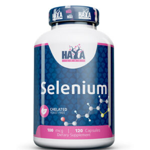 HAYA LABS Selenium / Chelated - Yeast Free/ 100 mcg / 120 Caps