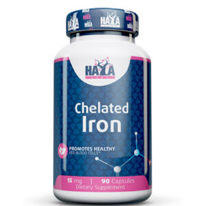 HAYA LABS Chelated Iron 15 mg / 90 Caps