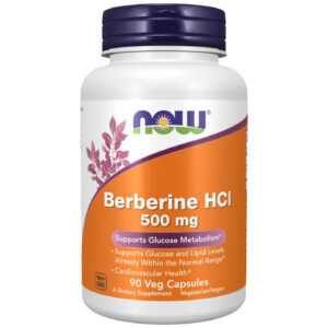 NOW Foods - Berberine HCl 500 mg (90 дози) / 90 капсули