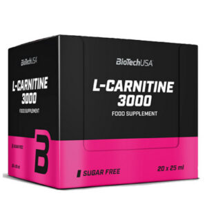 BIOTECH USA L-Carnitine 3000 Box / 20 x 25 ml / 500g