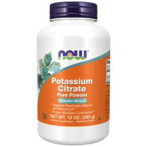 NOW Foods - Potassium Citrate Powder (243 дози) / 340 грама