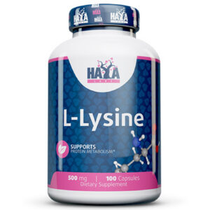 HAYA LABS L-Lysine 500 mg / 100 Vcaps