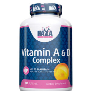 HAYA LABS Vitamin A & D Complex / 100 Softgels