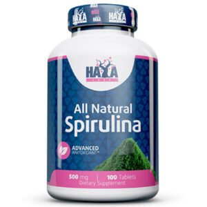 HAYA LABS All Natural Spirulina 500 mg / 100 Tabs