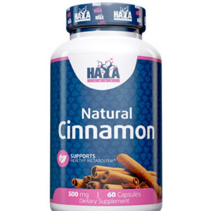 HAYA LABS Natural Cinnamon 500 mg / 60 Caps