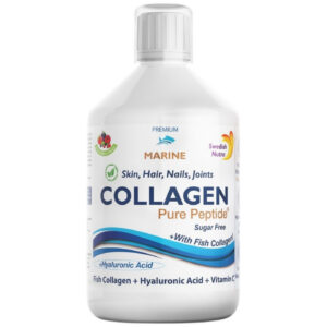 Swedish Nutra - Fish Collagen 10 000 mg | with Hyaluronic Acid + Vitamin C / 500 мл, 20 дози