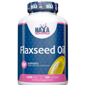 HAYA LABS Flaxseed Oil 1000 mg / 100 Softgels